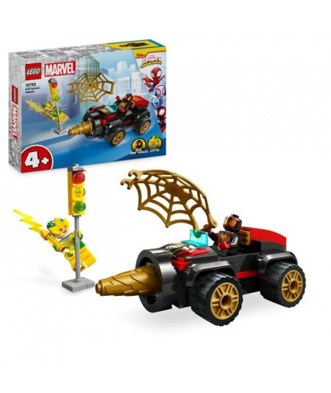 LEGO Marvel Spidey et Ses Amis Extraordinaires 10792 Véhicule de Forage, avec Super-Héros