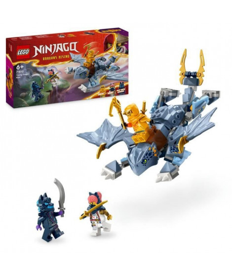 LEGO NINJAGO 71810 Le Jeune Dragon Riyu, Set de  Construction, 3 Minifigurines de Ninjas