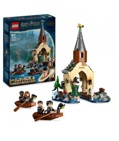 LEGO Harry Potter 76426 Le Hangar a Bateaux de Poudlard, Jouet Fantastique pour Enfants