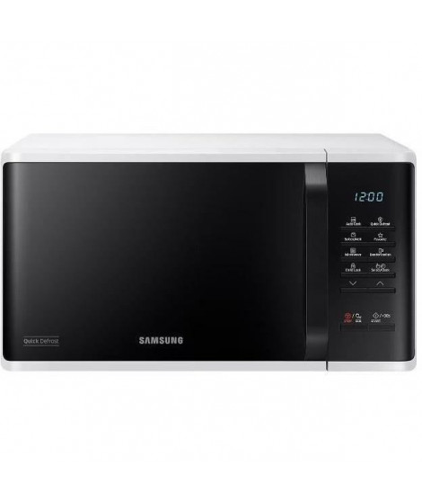 Micro-ondes SAMSUNG Solo - Blanc - 23 L - 800 W -  Cavité céramique émail