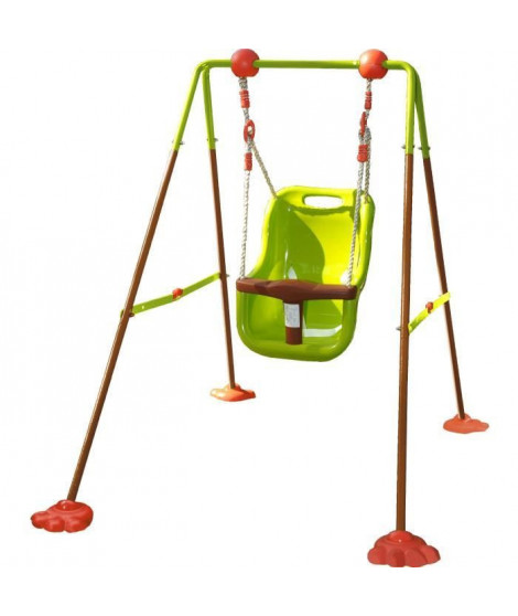 Portique porte bébé - SOULET - Hauteur 120 cm - Acier Galvanisé - Vert