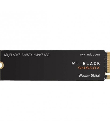 WESTERN DIGITAL Disque dur SN850X - NVME SSD - 2TB interne - Format M2 - Noir