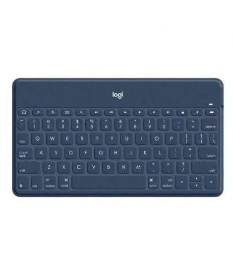 Clavier Sans Fil - LOGITECH - Keys-To-Go - AZERTY - Bluetooth - 180g - Bleu