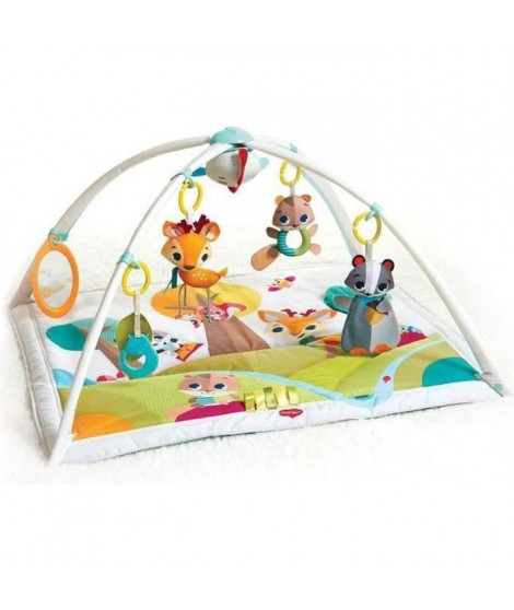 TINY LOVE Tapis de jeu luxe Gymini Into the Forest, avec arches amovibles et jouet musical