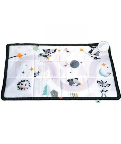 TINY LOVE Tapis d'Eveil Géant Pour Bébé, Design, Des la naissance, Collection Black & White, 150 x 100 cm