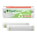 Conservation des aliments Foodsaver Pack de 2 rouleaux de mise sous vide recyclables (28cm x 3m) FSRE2802X01