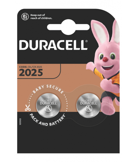 Piles Duracell SPE 2025 X2