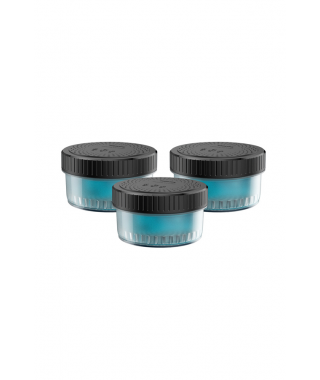 Accessoire rasage Philips CC13/50 Lot de 3 cartouches de nettoyage - noir et bleu