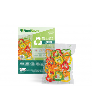 Conservation des aliments Foodsaver FOODSAVER Pack de 26 sacs recyclables de mise sous vide 3,87L FSBE3202X01