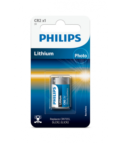 Piles Philips PILES CR2 3V