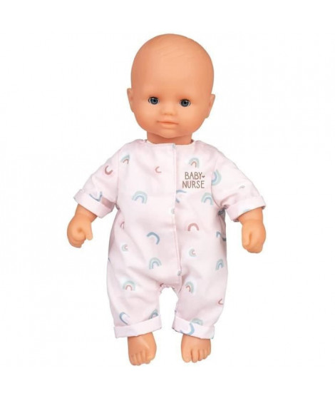 Poupon Baby Nurse bébé d'amour 32 cm - Smoby - Mixte - Souple - Tenue colorée