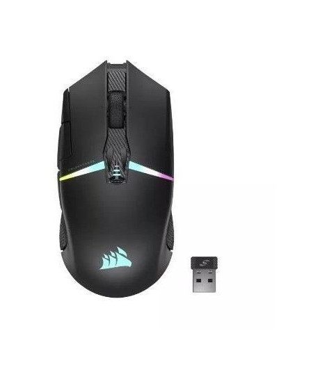 Souris gaming sans fil - CORSAIR - NIGHTSABRE WIRELESS - RGB - Noir