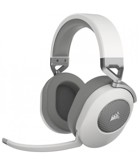 Casque gaming sans fil - CORSAIR - HS65 Wireless V2 - Blanc