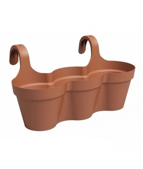 Pot ARTEVASI - CAPRI TRIPLE - Balcon - Terre cuite - L54 x P30,5 x H28 cm