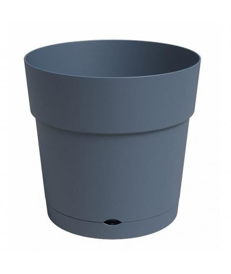 Pot - ARTEVASI - CAPRI - Large - Réserve d'eau - Bleu Ardoise - L49,5 x P49,5 x H47,2 cm