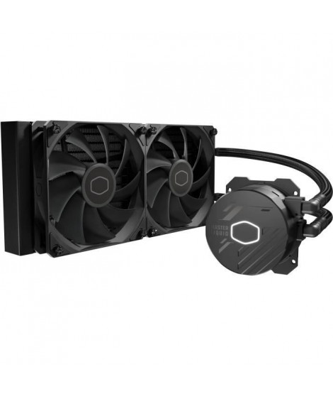 Watercooling - COOLER MASTER - MasterLiquid 240L Core Noir (MLW-D24M-A17PK-R1)