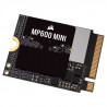 SSD interne - CORSAIR - MP600 Mini 1 to M.2 2230 NVMe PCIe x4 Gen4 2 SSD - Jusqu'a 4 800 Mo/Sec - 3D TLC NAND Haute Densité -…