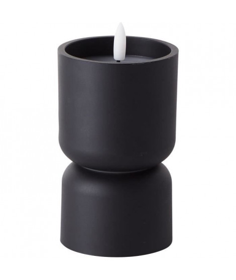 Lampe de table d'extérieur - BRILLIANT - LOVERE - Forme bougie - Plastique - 3 W - Noir