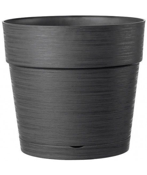 Pot de fleur - DEROMA - Vaso Save R - 58L - 48cm - Gris foncé