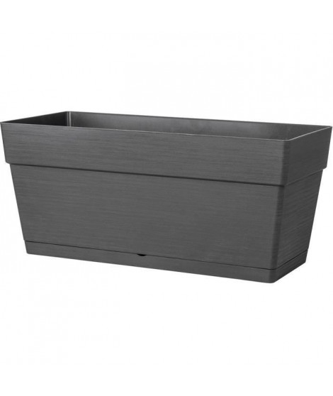 Jardiniere - DEROMA - Muret Save R - 75L - 79cm - Gris foncé