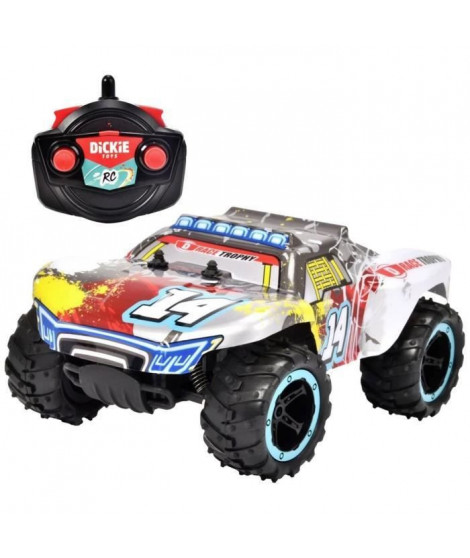 Dickie - Race Trophy Radiocommandé - 23 cm - Fonction turbo - Dés 6 ans