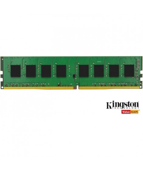 KINGSTON - Mémoire PC RAM DDR4 - ValueRam - 4Go (1x4Go) - 2666MHz - CAS19 (KVR26N19S6/4)