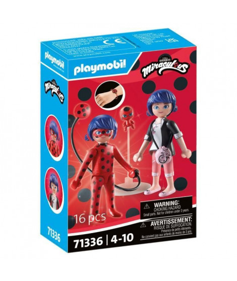 PLAYMOBIL 71336 Miraculous : Marinette  & Ladybug