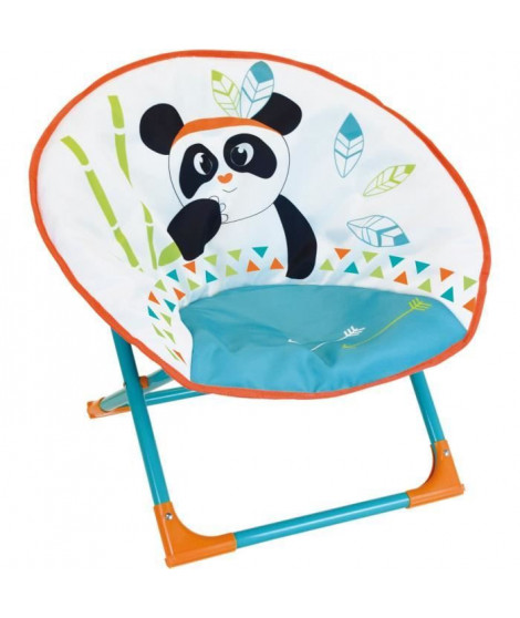 FUN HOUSE Indian Panda 713097 SIEGE LUNE PLIABLE Dimensions : ± H. 48 x L. 52 x P. 46 cm pour enfant