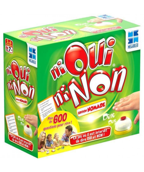 Ni Oui Ni Non - Le jeu version voyage - MEGABLEU