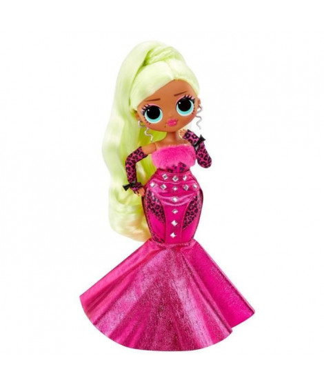 LOL Surprise OMG - Poupée Mannequin 24 cm - Lady Diva - 2 tenues avec peigne et accesoires - Dés 4 ans