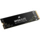 Disque SSD interne - CORSAIR - MP600 ELITE 2TB Gen4 PCIe x4 NVMe M.2 SSD - Sans dissipateur