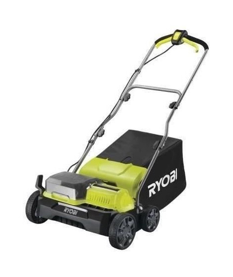 Scarificateur / aérateur - RYOBI - Brushless - Ø 35 cm - 2-en-1 - bac souple 55 L - 2 batteries 36V (18V ONE+) 4 Ah + 1 char…