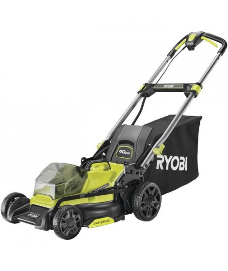 Tondeuse poussée 18V - RYOBI - Ø coupe 40 cm - Ramassage et mulching