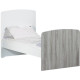 Lit évolutif 140x70 - Little Big Bed en bois gris