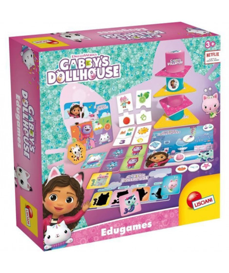 Collection éducative Gabby Dollhouse - LISCIANI - Aventures dans sa maison magique