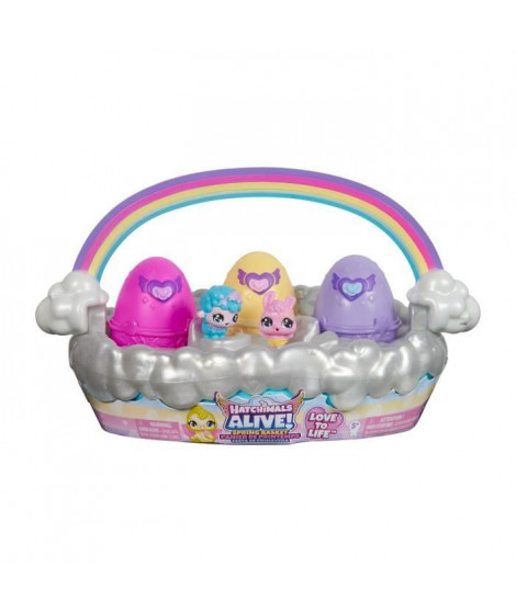 PANIER 6 oeUFS HATCHIMALS