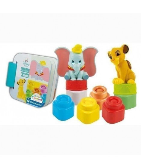 Coffret Disney Classics Clemmy - Disney Baby - Clementoni - 6 cubes - Fabriqué en Italie