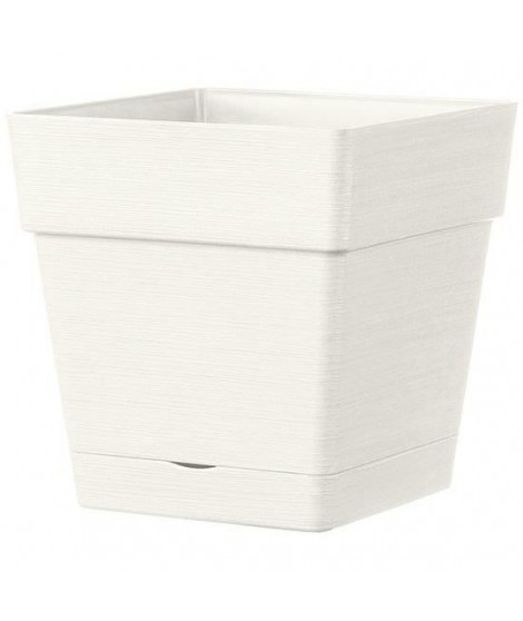 Pot de fleur - DEROMA - Quadro Save R - 31L - 35cm - Blanc