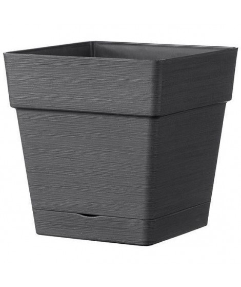 Pot de fleur - DEROMA - Quadro Save R - 31L - 35cm - Gris foncé