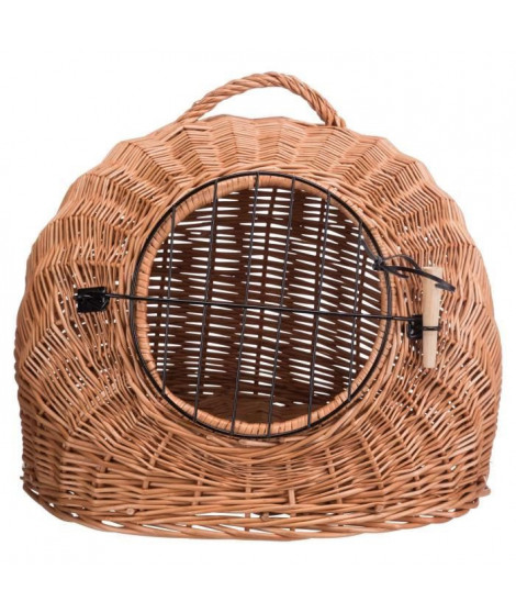 Corbeille Igloo avec grille - TRIXIE - 2871 - 50 × 46 × 36 cm - Brun