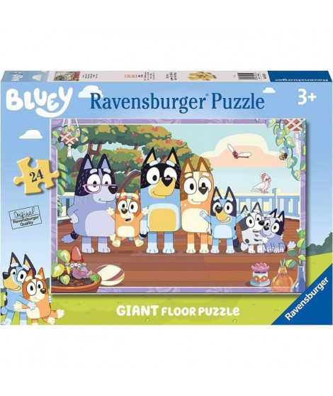 Puzzle Giant Bluey 24 pieces - Des3 ans- Ravensburger -05622