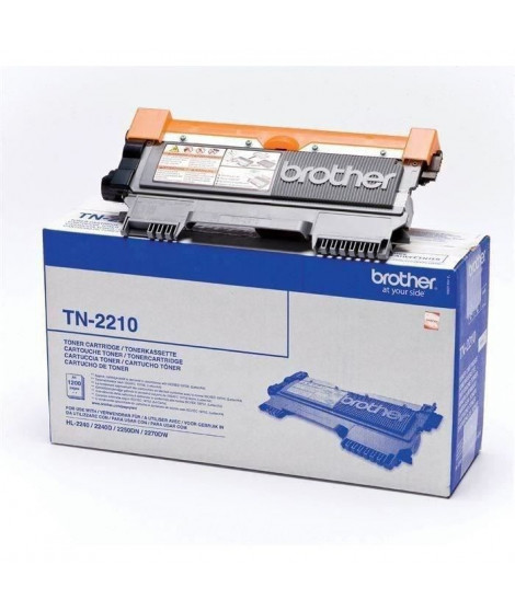 Cartouche de toner Brother TN-2210 Noir pour HL-2240/2240D/2250DN/2270DW - Rendement 1200 pages