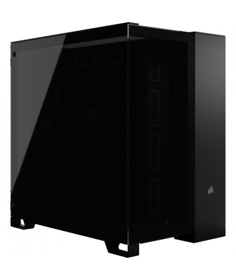 Boîtier PC - CORSAIR - 6500X  Tempered Glass Mid-Tower Dual Chamber - Noir