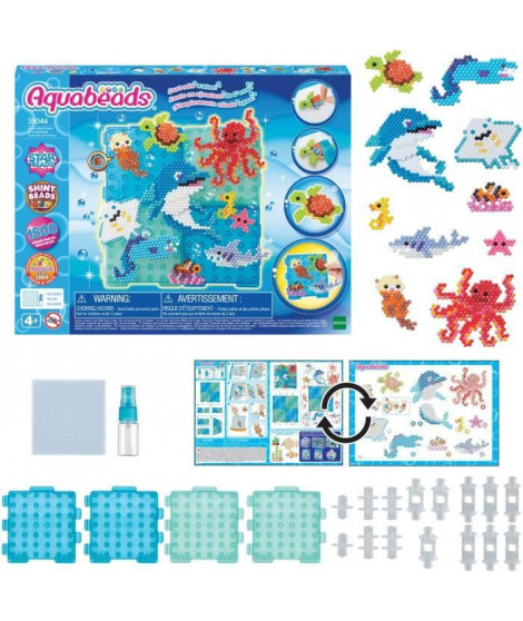 Coffret création - AQUABEADS 35046 - La vie aquatique