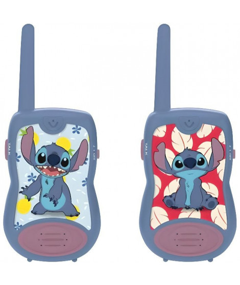 Talkies-Walkies Disney Stitch - LEXIBOOK - Portée 200m - Bleu