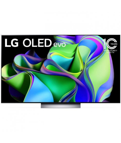 TV OLED EVO - LG - 77C3 - 77'' (195 cm) - 4K UHD 3840x2160 - Smart TV - Processeur a9 Gen6 - Dolby Atmos - 4xHDMI 2.1 - WifiMI