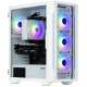 Boitier PC sans alimentation - ZALMAN i3 NEO TG (Blanc) - Moyen tour - Format ATX