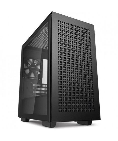 Boitier PC sans alimentation - DEEPCOOL CH370 (Noir) - Mini tour - Format Micro-ATX
