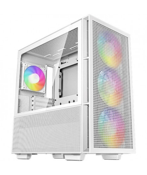 Boitier PC sans alimentation - DEEPCOOL CH560 (Blanc) - Moyen tour - Format E-ATX