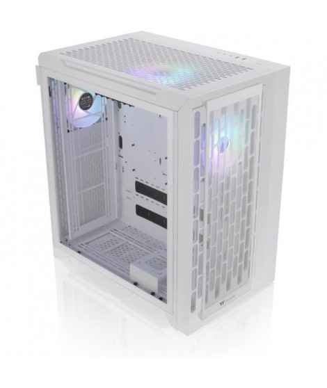 Boitier PC sans alimentation - THERMALTAKE CTE C700 TG ARGB Snow (Blanc) - GrandeTour - Format E-ATX